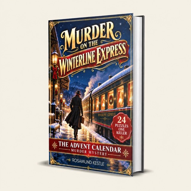 Murder on the Winterline Express, printed paperback
