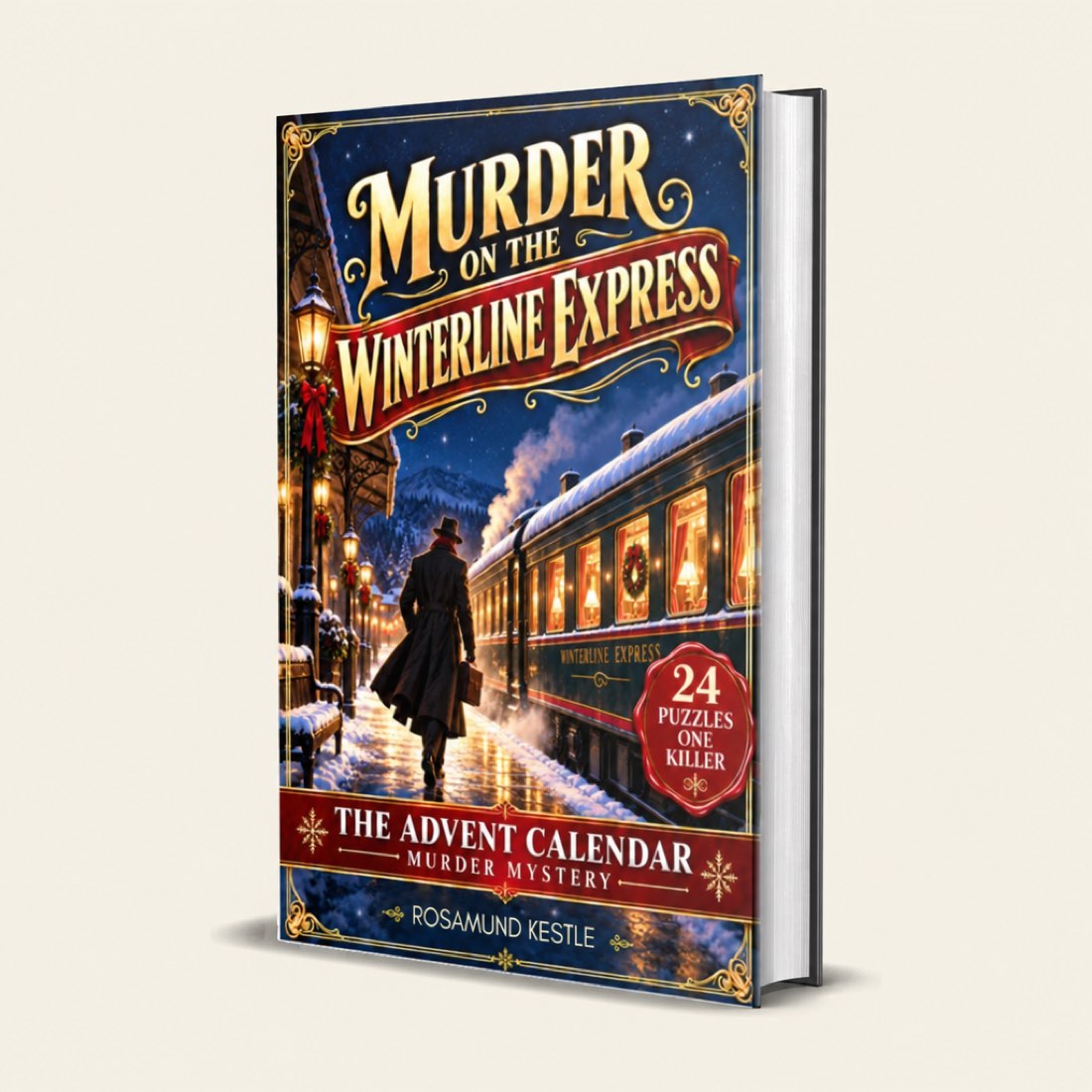 Murder on the Winterline Express, the printed book